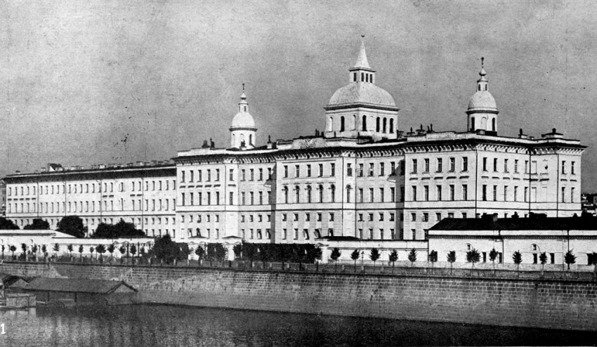 Домовая церковь Екатерины при бывшем Воспитательном Доме, Тверской (Центральный административный округ (ЦАО), г. Москва). архивная фотография, фото с сайта  www.arhikuzminki.narod.ru