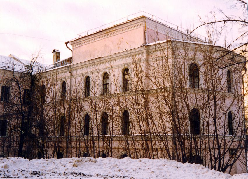 Домовая церковь Филарета Милостивого при Детской городской больнице № 9, Пресненский (Центральный административный округ (ЦАО), г. Москва). фасады