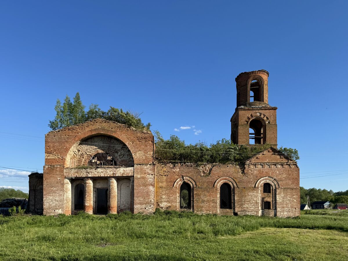 Церковь Покрова Пресвятой Богородицы, Засечное (Мокшанский район, Пензенская область). фасады, Северный фасад