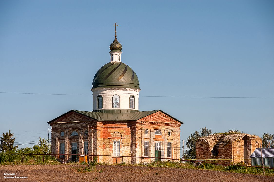 Царевщино. Церковь Вознесения Господня. фасады