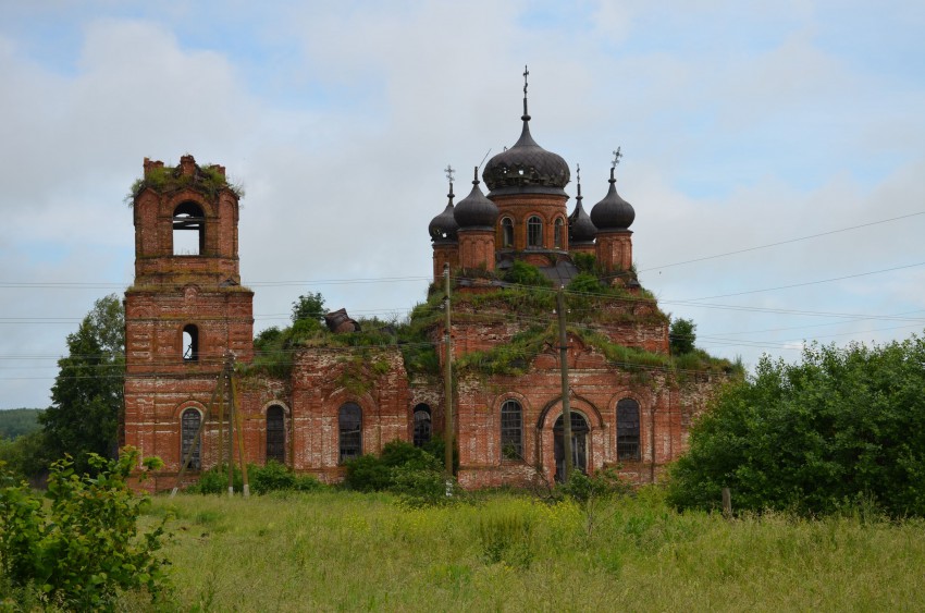 Церковь Димитрия Солунского, Юлово (Мокшанский район, Пензенская область). фасады