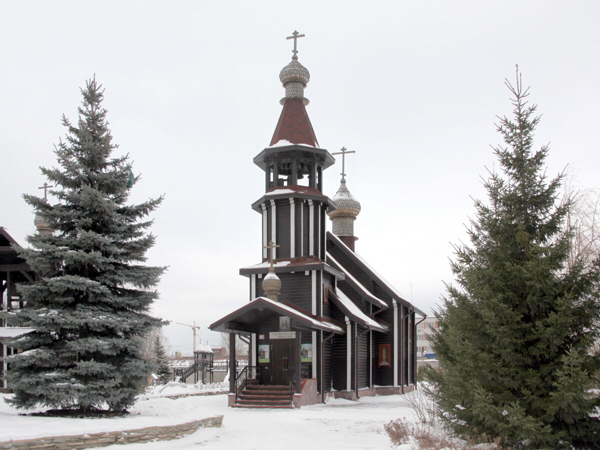 Церковь Бориса и Глеба, Екатеринбург (Екатеринбург (МО город Екатеринбург), Свердловская область). фасады, Вид с юго-запада