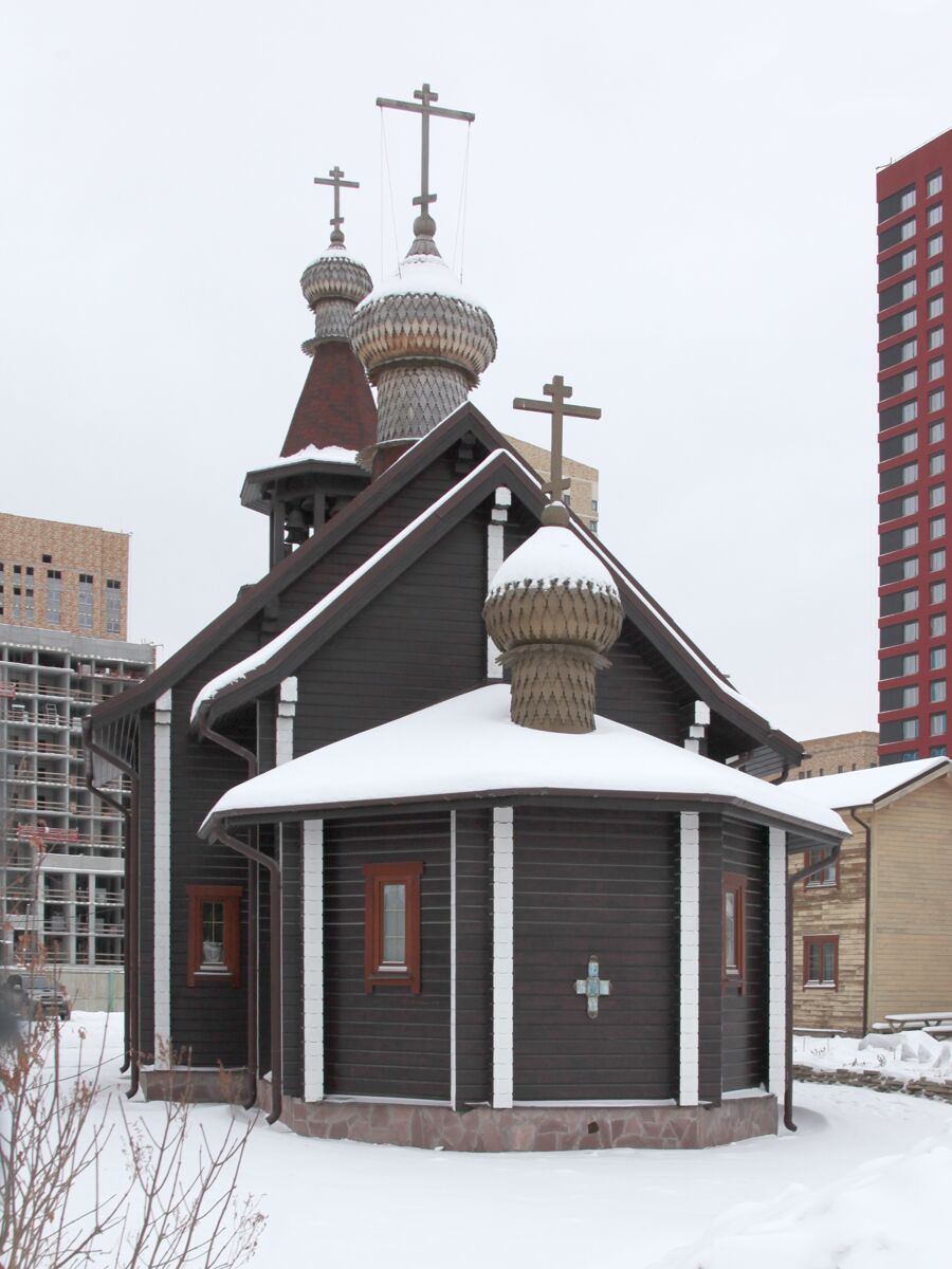 Церковь Бориса и Глеба, Екатеринбург (Екатеринбург (МО город Екатеринбург), Свердловская область). фасады, Восточный фасад