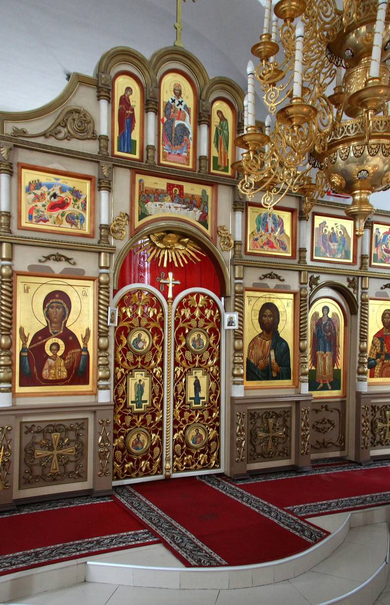 интерьер и убранство. Церковь Александра Невского, Архонская (Пригородный район, Республика Северная Осетия-Алания)