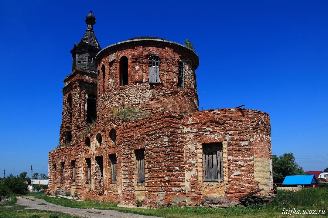 Лебедёвка. Церковь Владимирской иконы Божией Матери. фасады