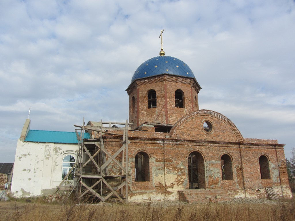 Ленино. Церковь Казанской иконы Божией Матери. фасады