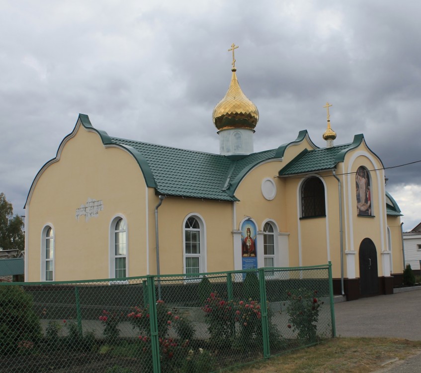 Саловка. Церковь Сергия Радонежского. фасады