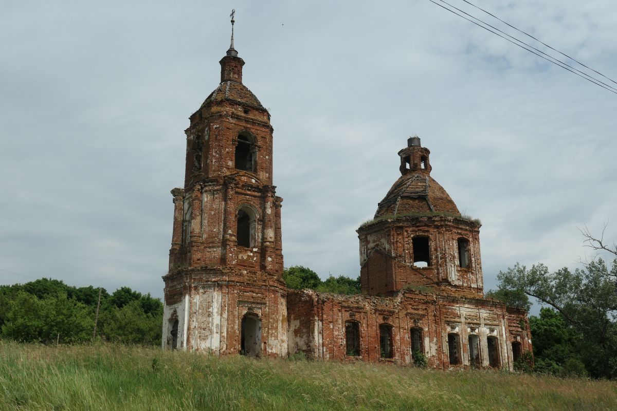 Церковь Рождества Христова, Зеленовка (Сердобский район, Пензенская область). фасады, Вид со стороны улицы Хороводная