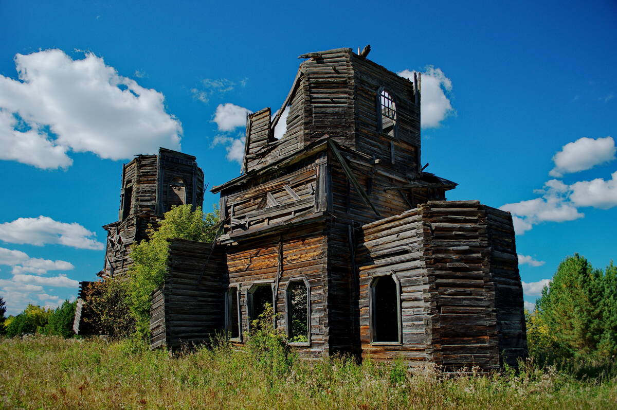 фасады. Церковь Илии Пророка, Большая Садовка (Сосновоборский район, Пензенская область)