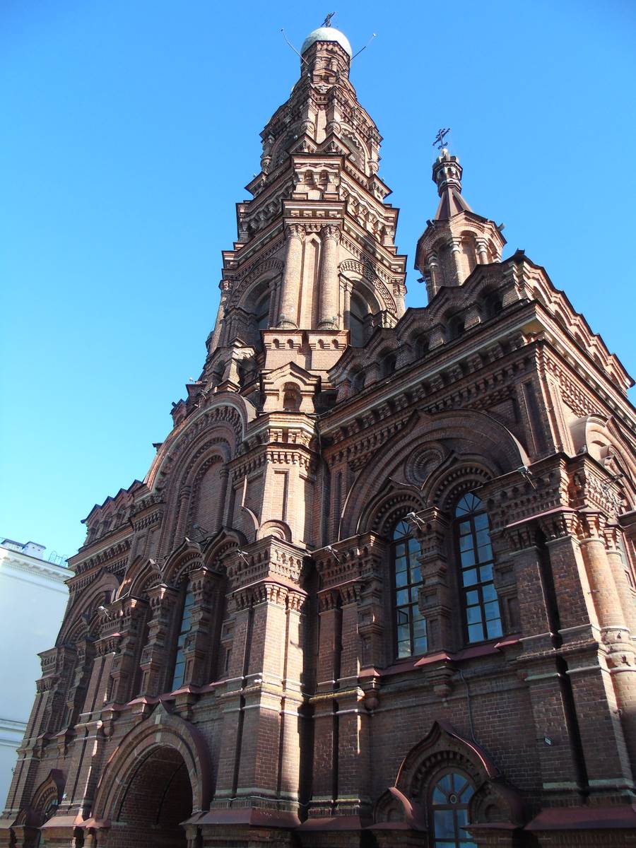 архитектурные детали. Церковь Обретения главы Иоанна Предтечи в колокольне Богоявленского собора, Вахитовский район (Казань, город, Республика Татарстан)