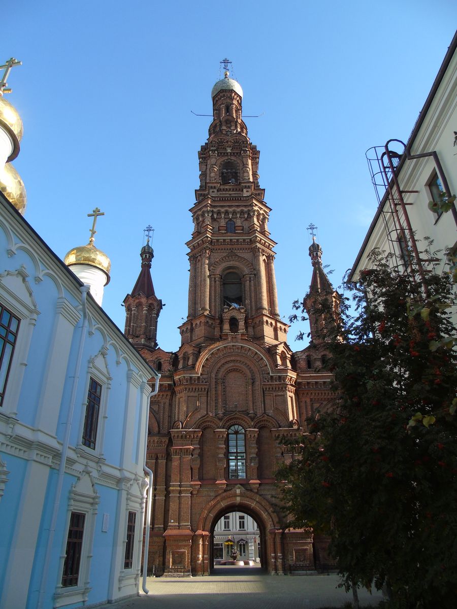 фасады. Церковь Обретения главы Иоанна Предтечи в колокольне Богоявленского собора, Вахитовский район (Казань, город, Республика Татарстан)