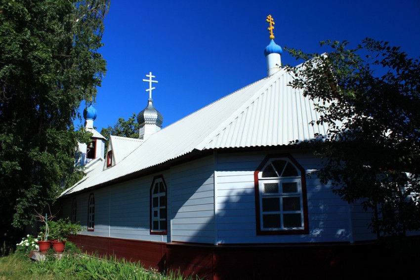 Церковь Казанской иконы Божией Матери, Димитровград (Димитровград, город, Ульяновская область). фасады, Вид с юго-востока