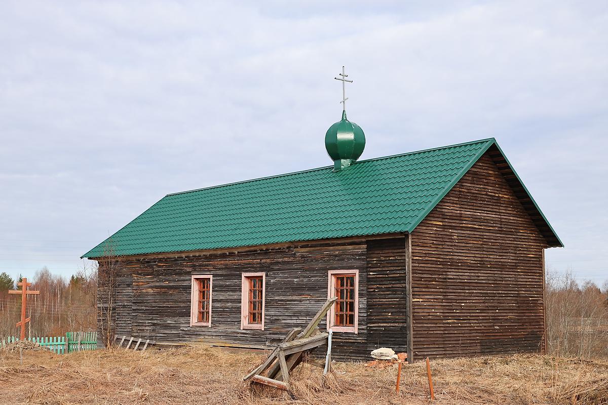фасады. Церковь Илии Пророка, Малые Озерки (Плесецкий район и г. Мирный, Архангельская область)