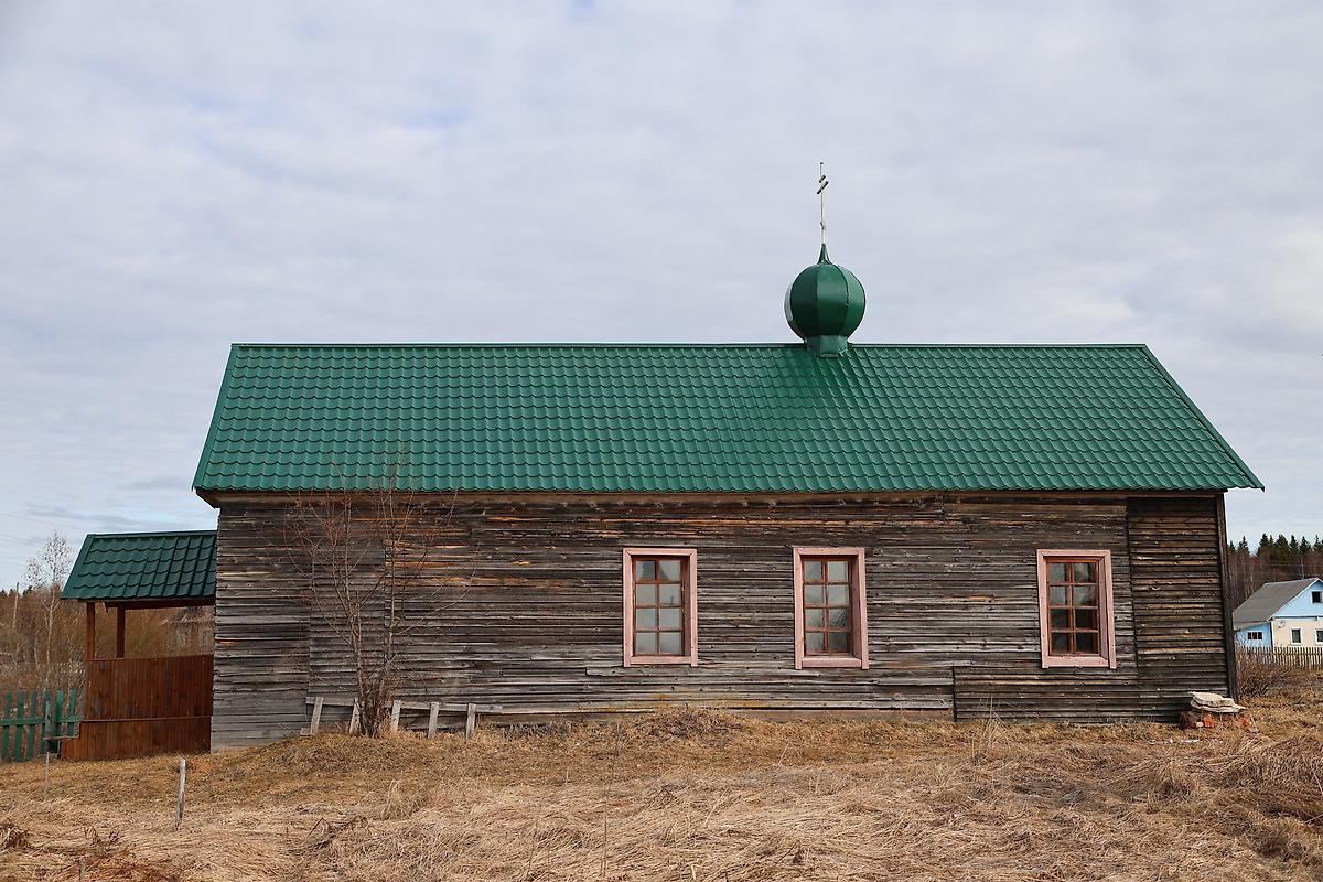 фасады. Церковь Илии Пророка, Малые Озерки (Плесецкий район и г. Мирный, Архангельская область)