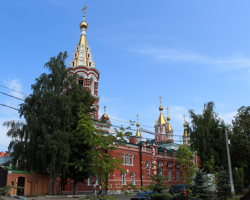 Кафедральный собор Воскресения Словущего, Ульяновск (Ульяновск, город, Ульяновская область). общий вид в ландшафте
