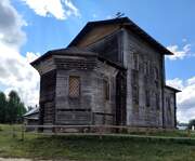 Церковь Владимирской иконы Божией Матери, , Демидовская (Нижняя Пуя), Шенкурский район, Архангельская область