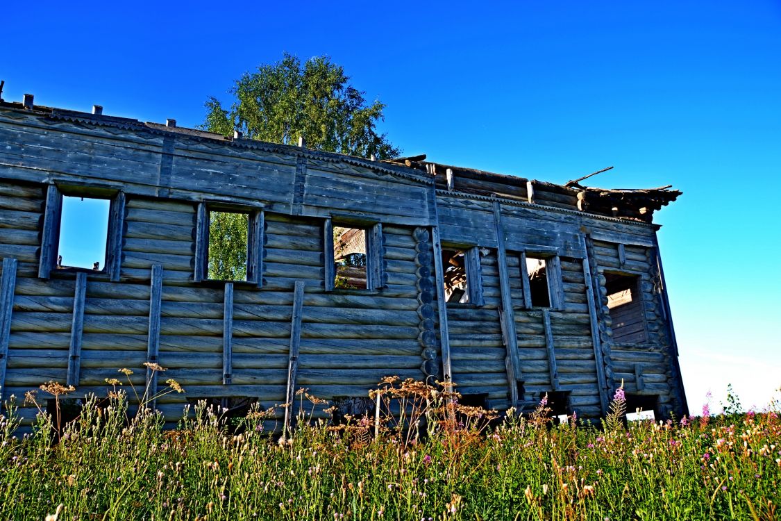 Алешковская (Паденьга). Церковь Рождества Пресвятой Богородицы. фасады