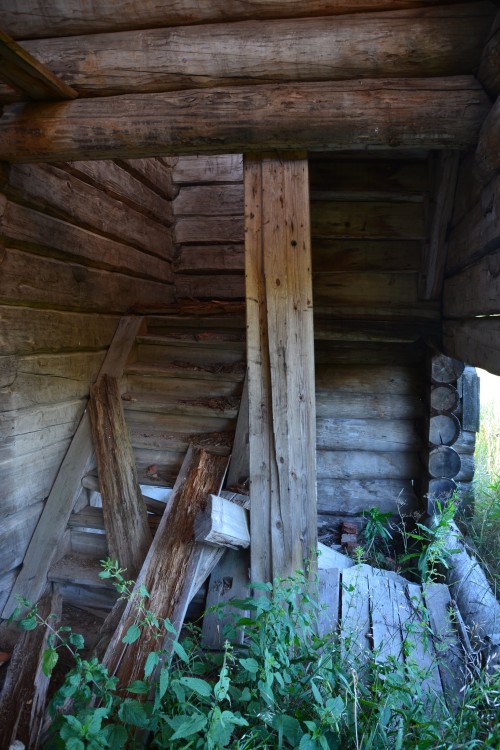 Алешковская (Паденьга). Церковь Рождества Пресвятой Богородицы. фасады