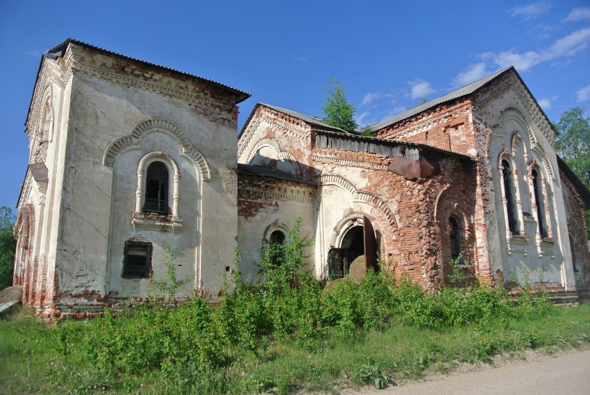 Алешковская (Паденьга). Церковь Рождества Христова. фасады