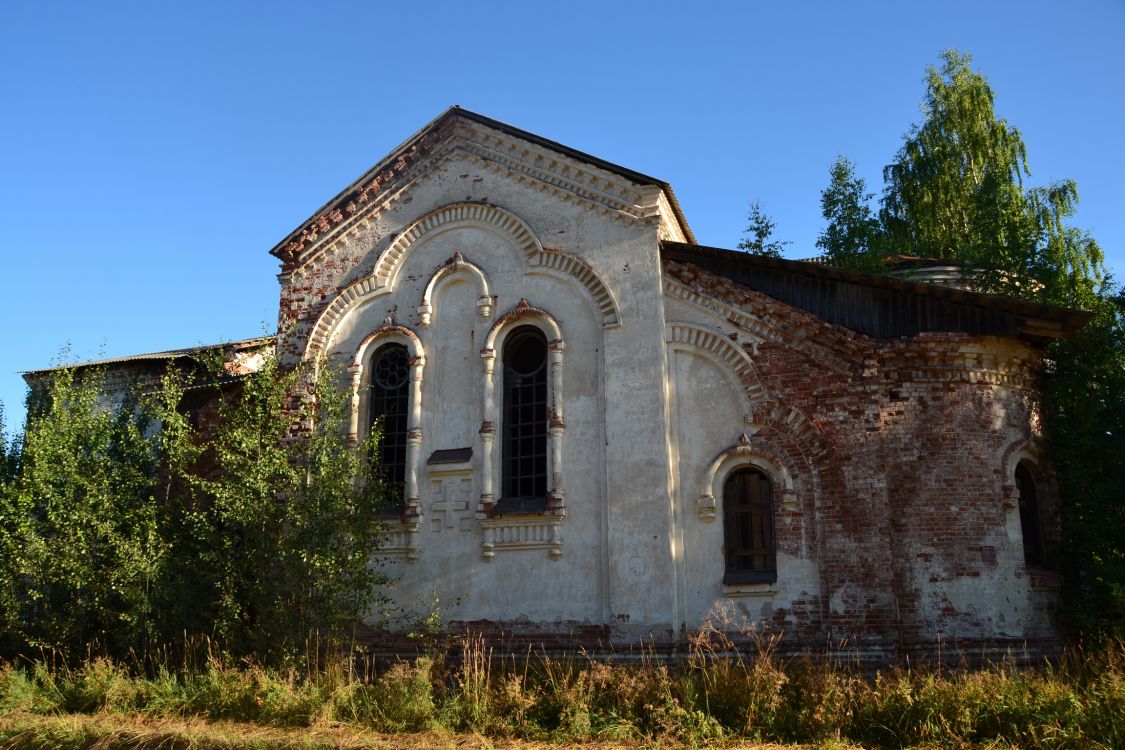 Алешковская (Паденьга). Церковь Рождества Христова. фасады