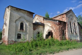 Алешковская (Паденьга). Церковь Рождества Христова