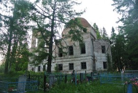 Гребеневская (Спасское). Церковь Преображения Господня на Кьяндском погосте