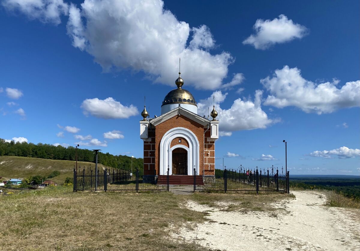 Часовня Николая Чудотворца на Никольской горе (новая), Сурское (Сурский район, Ульяновская область). фасады, Вид с юга