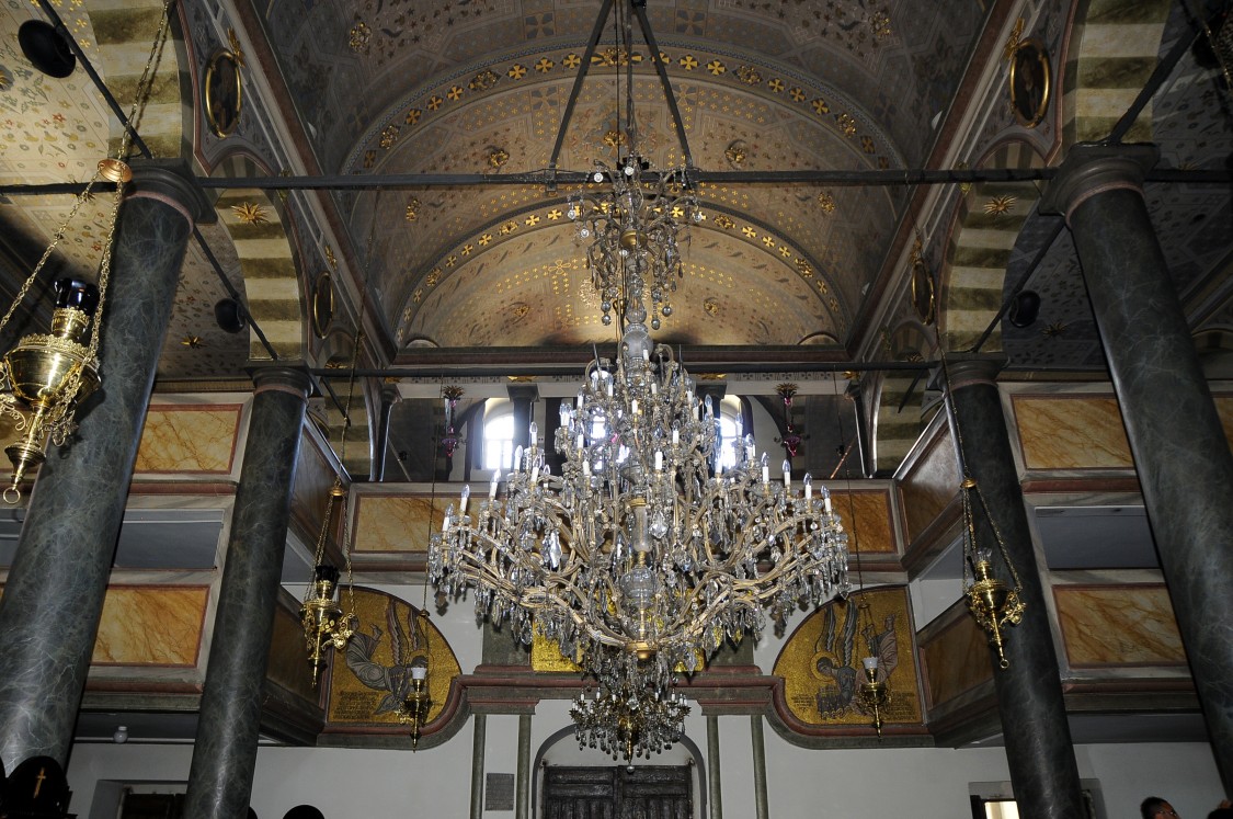 Стамбул. Церковь Георгия Победоносца. интерьер и убранство