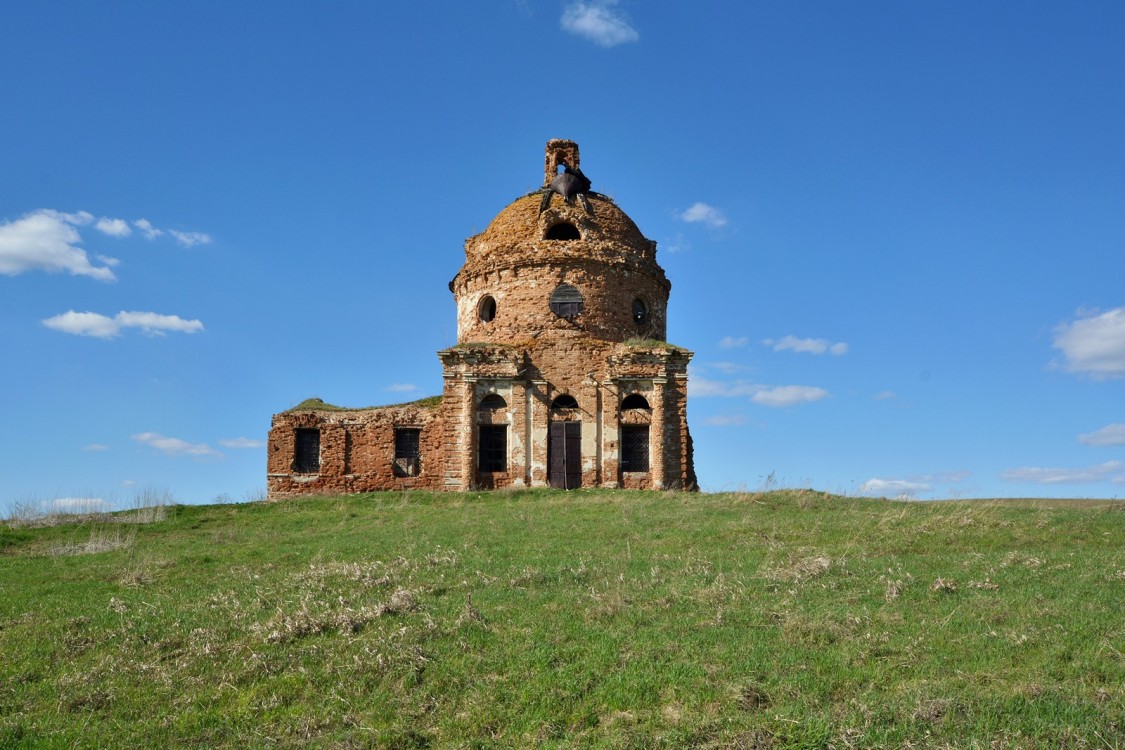 Церковь Николая Чудотворца, Суровка (Тереньгульский район, Ульяновская область). фасады, Вид с юга
