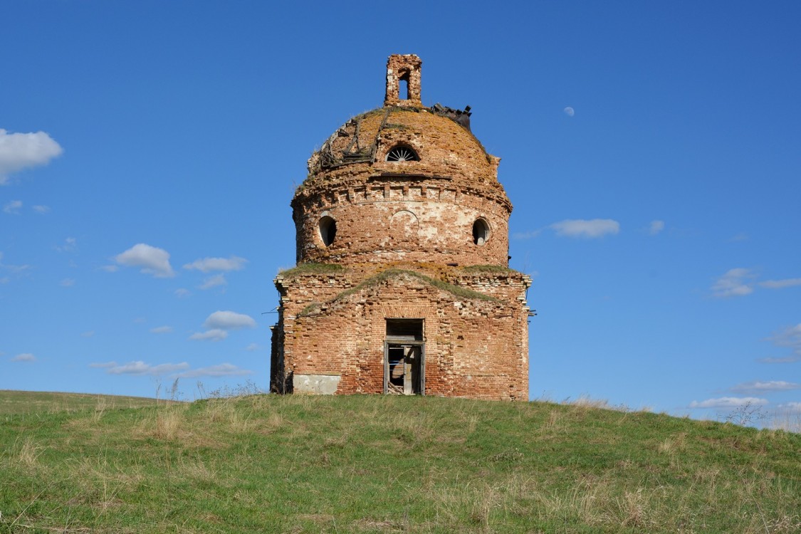 Суровка. Церковь Николая Чудотворца. фасады, Вид с запада