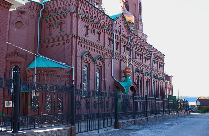 Тольятти. Церковь Казанской иконы Божией Матери. фасады, Северный фасад