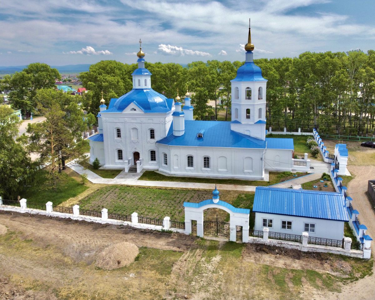 Церковь Благовещения Пресвятой Богородицы, Байкало-Кудара (Кабанский район, Республика Бурятия). фасады, Вид с севера