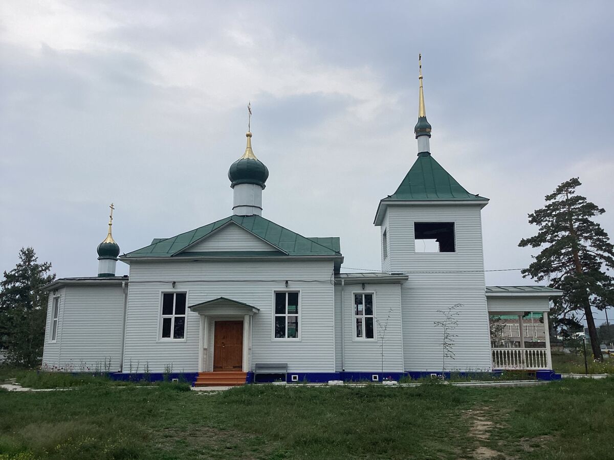 Церковь Троицы Живоначальной, Курумкан (Курумканский район, Республика Бурятия). фасады