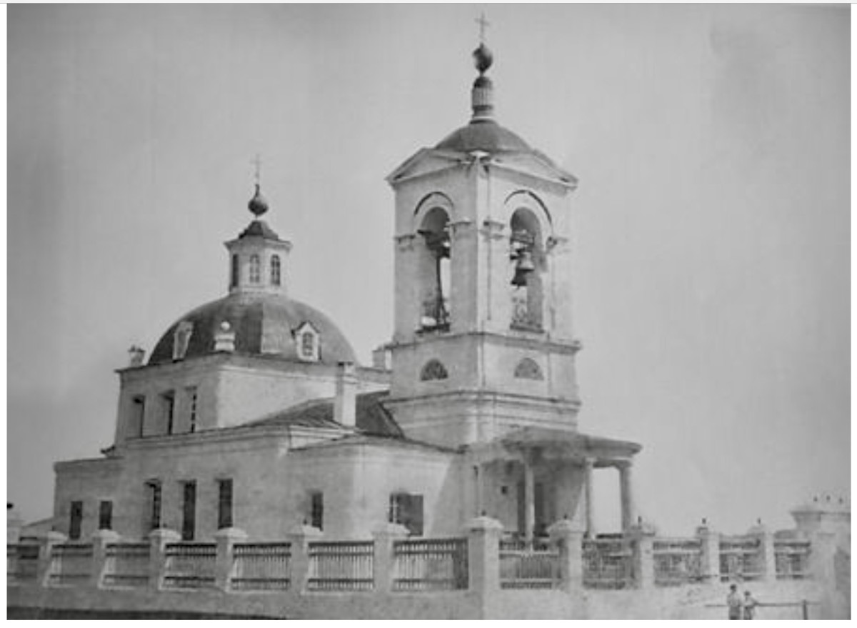 Церковь Тихвинской иконы Божией Матери, Усть-Кяхта (Кяхтинский район, Республика Бурятия). архивная фотография, Фото кон. XIX-нач. XX вв. https://drevo-info.ru/pictures/9065.html