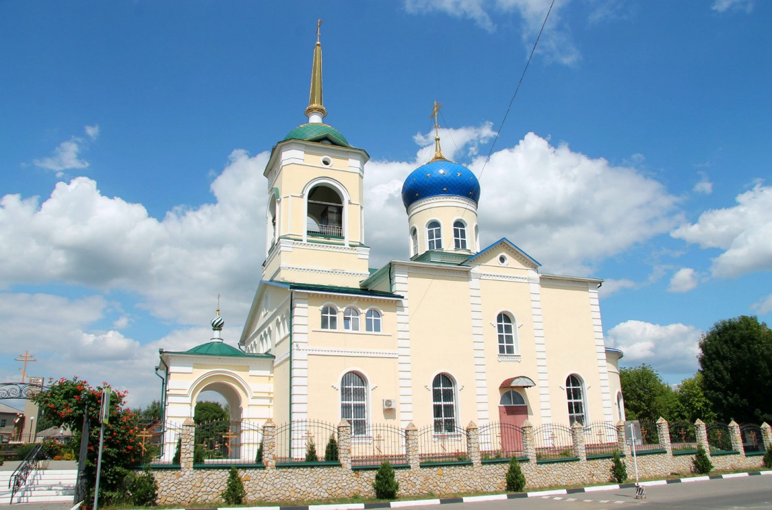 Церковь Казанской иконы Божией Матери, Хохол (Хохольский район, Воронежская область). фасады