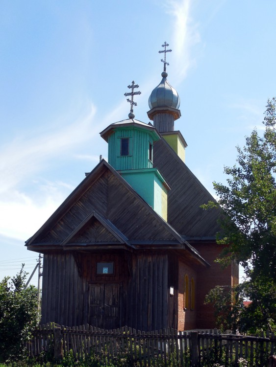 Церковь Казанской иконы Божией Матери, Верхняя Кондрата (Чистопольский район, Республика Татарстан). фасады