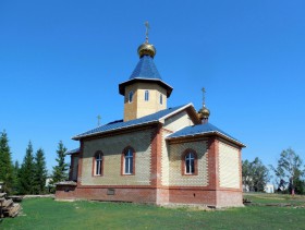 Нижняя Кондрата. Церковь Воздвижения Креста Господня (новая)