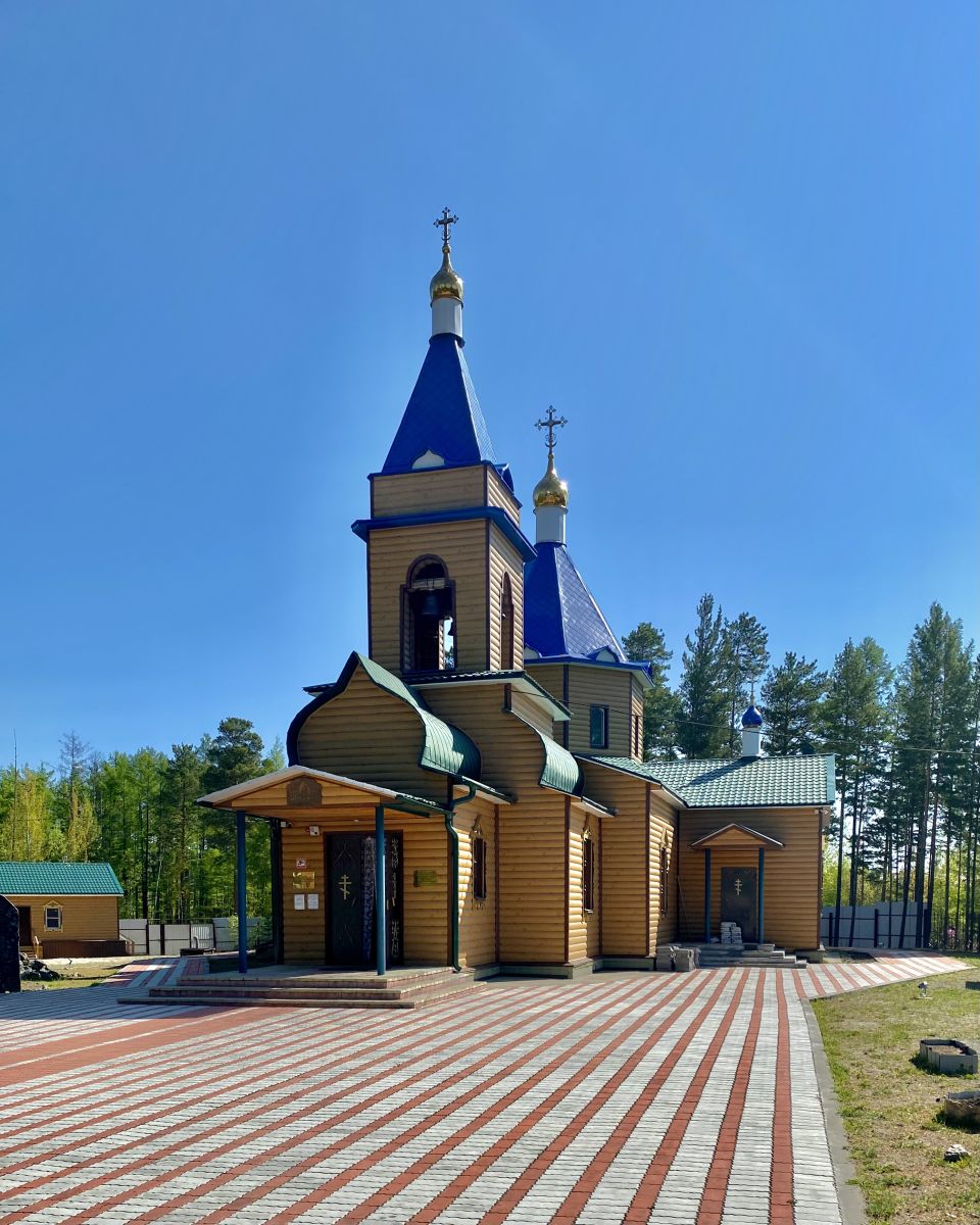 Церковь Успения Пресвятой Богородицы, Таксимо (Муйский район, Республика Бурятия). фасады, Вид с запада 