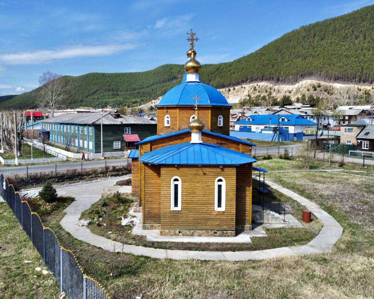Церковь Владимирской иконы Божией Матери, Нижнеангарск (Северобайкальский район, Республика Бурятия). фасады, Вид с востока