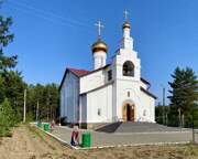 Кафедральный собор Казанской иконы Божией Матери, Вид с СЗ<br>, Северобайкальск, Северобайкальский район, Республика Бурятия