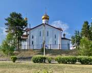 Кафедральный собор Казанской иконы Божией Матери, Вид с Ленинградского проспекта<br>, Северобайкальск, Северобайкальский район, Республика Бурятия