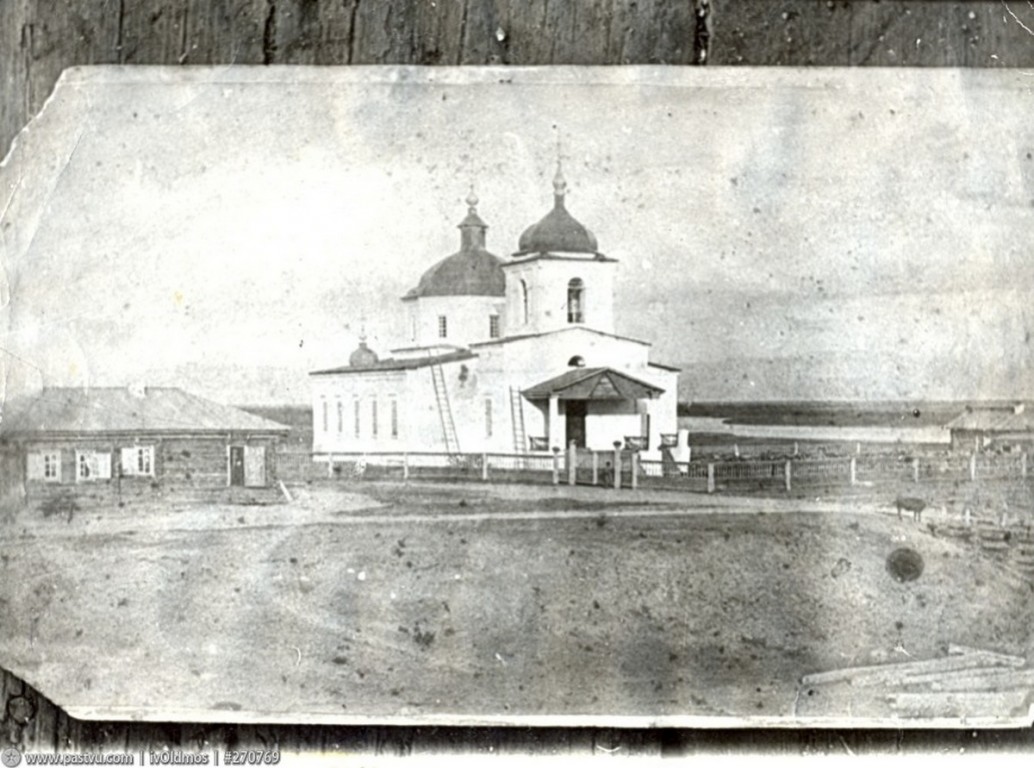 Церковь Преображения Господня, Баргузин (Баргузинский район, Республика Бурятия). архивная фотография, Спасо- Преображенскии