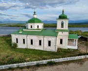 Церковь Преображения Господня, С воздуха<br>, Баргузин, Баргузинский район, Республика Бурятия