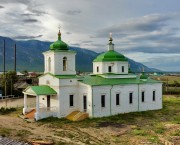 Церковь Преображения Господня, С воздуха<br>, Баргузин, Баргузинский район, Республика Бурятия