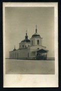 Церковь Преображения Господня, Почтовая фотооткрытка 1900-х годов<br>, Баргузин, Баргузинский район, Республика Бурятия
