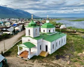 Баргузин. Церковь Преображения Господня