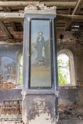 Церковь Николая Чудотворца, Образ святого преподобного Симеона в интерьере церкви<br>, Чиуш-Каменка, Спасский район, Пензенская область