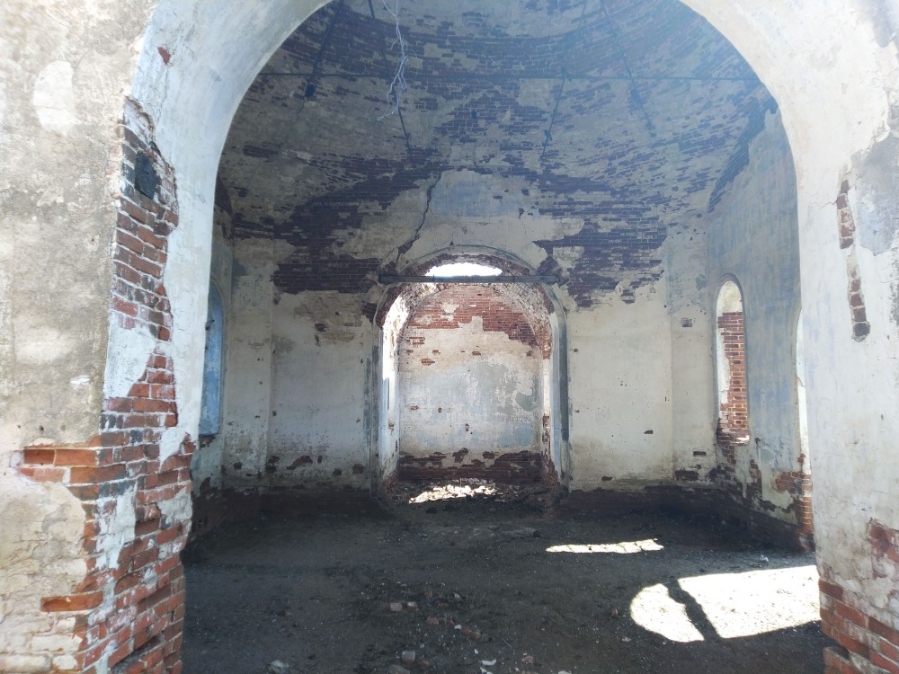 Церковь Николая Чудотворца, Русский Пимбур (Спасский район, Пензенская область). интерьер и убранство