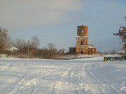 Церковь Михаила Архангела, Внешний вид со стороны колокольни.<br>, Синодское, Шемышейский район, Пензенская область