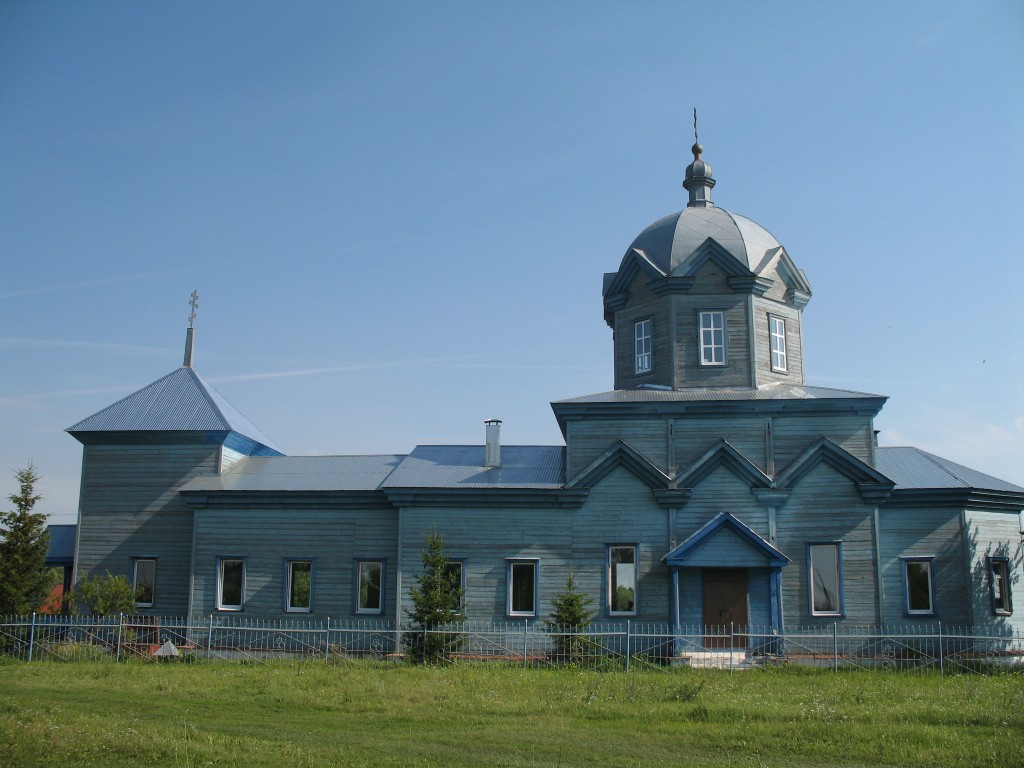 Церковь Михаила Архангела, Русская Норка (Шемышейский район, Пензенская область). фасады, Церковь Михаила Архангела в Русской Норке